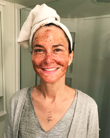 Cacao Nibs DIY Exfoliating Face Mask