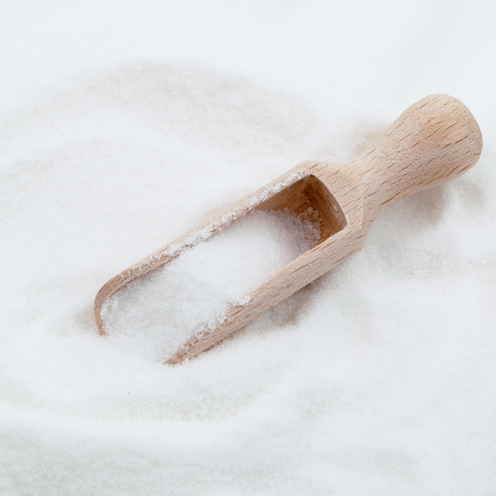 a photo of gluconolactone in it's solid form, an exfoliating and hydrating skincare PHA